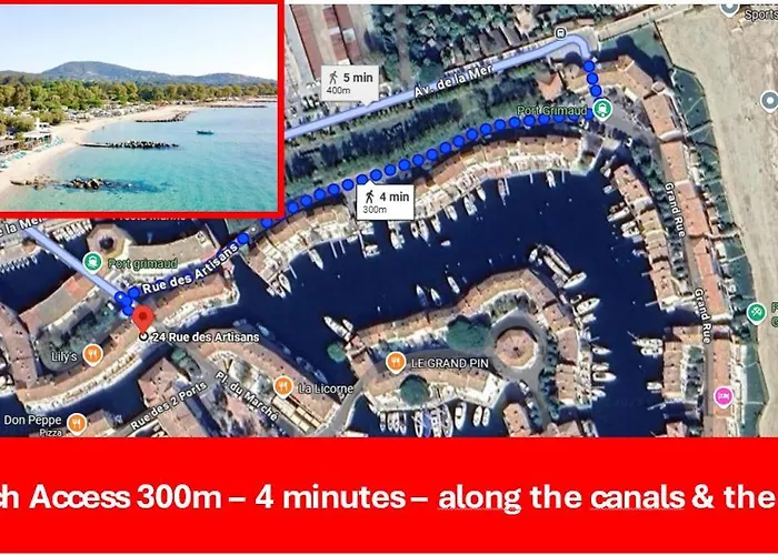 Luxe - New - Centre - 100m2 - Full Clim - 3bdr - 3bthr - 3wc - Pkg 公寓 格里莫